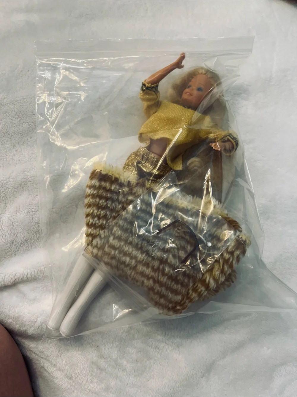 Vintage 1980 Golden Dream Barbie # 1874 Mattel Super Star Era Blonde Doll